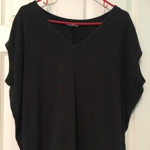 Urban Outfitters Black short sleeve blouse